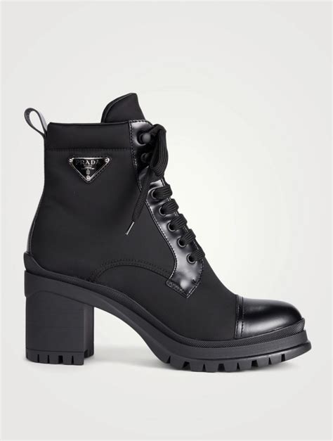 prada tech boots|Prada lace up combat boots.